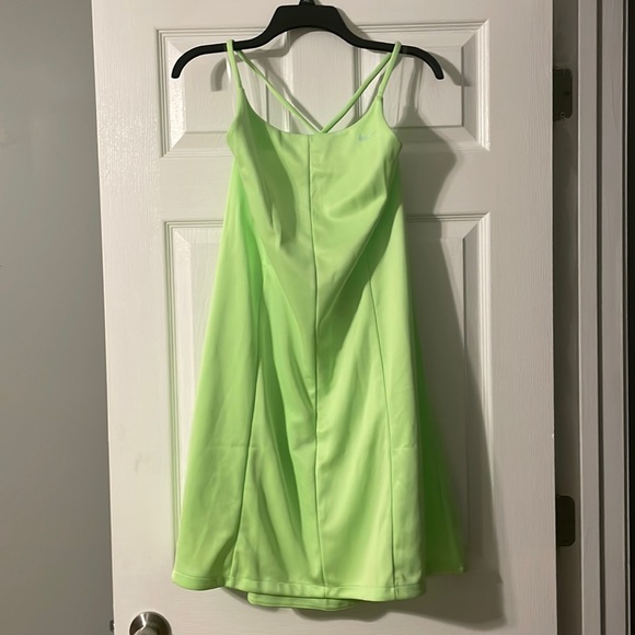 Nike | Dresses | Never Worn Green Nike Dress | Poshmark